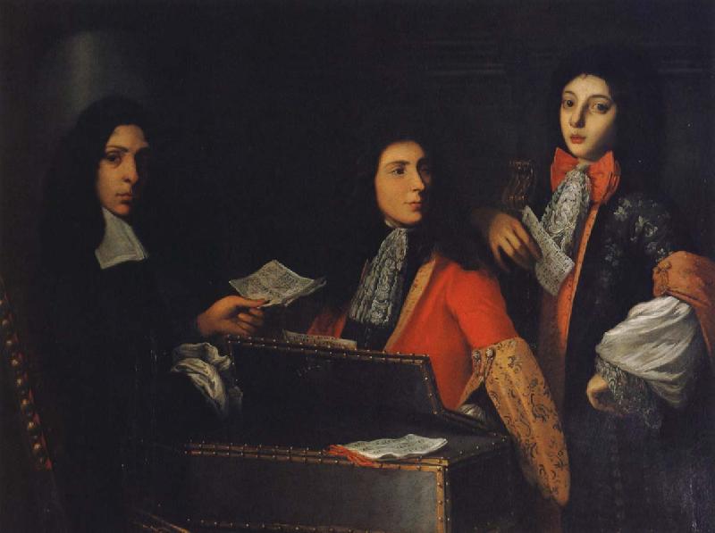 Anton Domenico Gabbiani Singer oil painting image